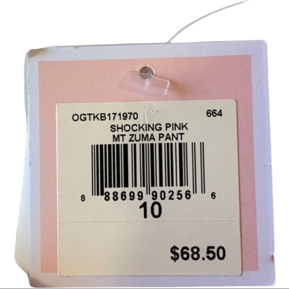 Juicy Couture Shocking Pink MT Zuma Pants Girl’s Soft Jogger Pants Various NWT - Picture 13 of 14